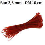 Dây rút màu đỏ 10cm
